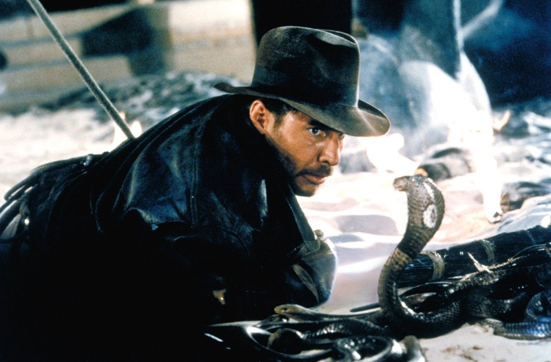 Die Schlange sorgt für einen peinlichen Fail im Film Indiana Jones