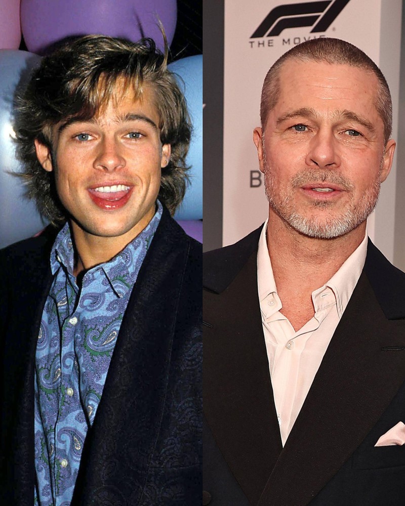 Brad Pitt spielte 1987 seine ersten Filme.