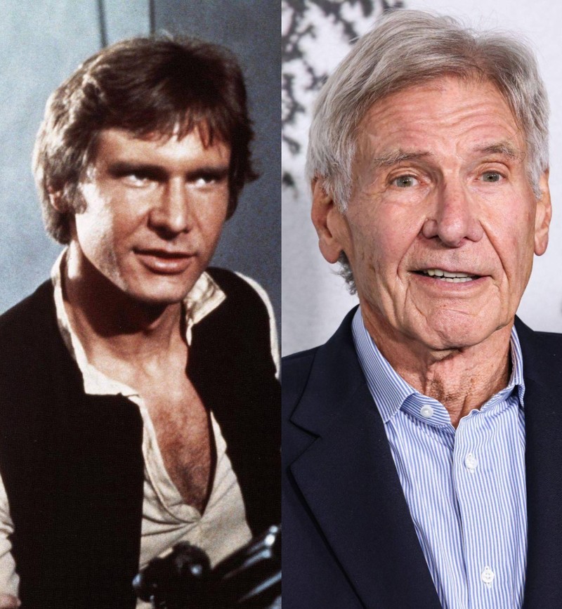 Der junge Harisson Ford wurde als Han Solo weltberühmt.