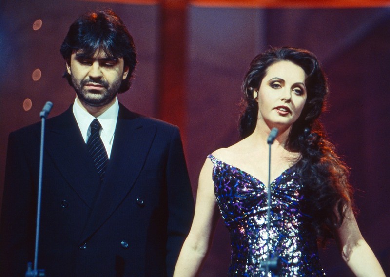 Sarah Brightman und Andrea Bocelli sorgten in den 90ern für Gänsehautmomente.