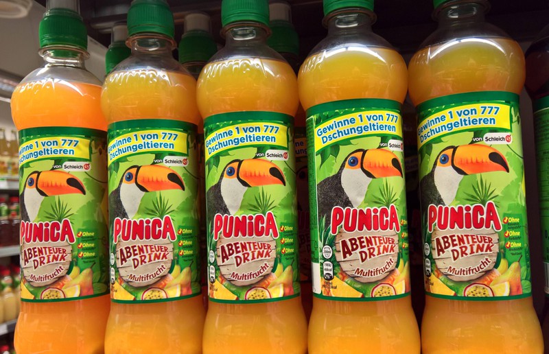 Punica war ein beliebtes Getränk von Kindern.