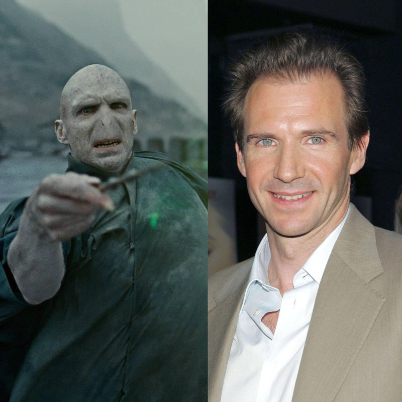 Auch die Figur „Lord Voldemort“ hatte im Film eine Maske auf