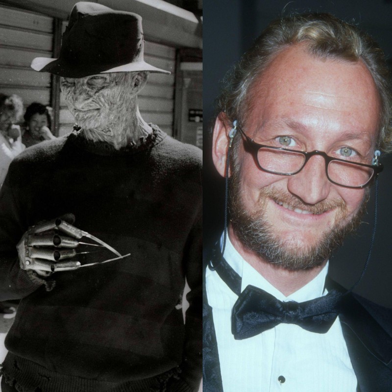 „Freddy Krueger“ war eine beliebte Figur, die der Darsteller mit einer Maske dargestellt hat