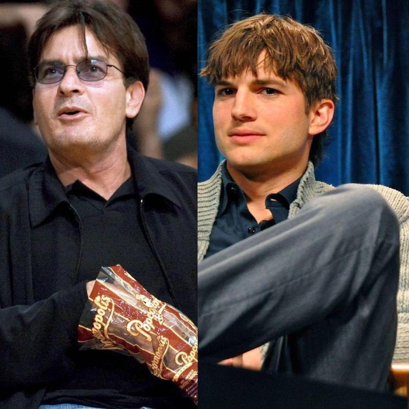 Ashton Kutcher übernahm die Rolle von Charlie Sheen.