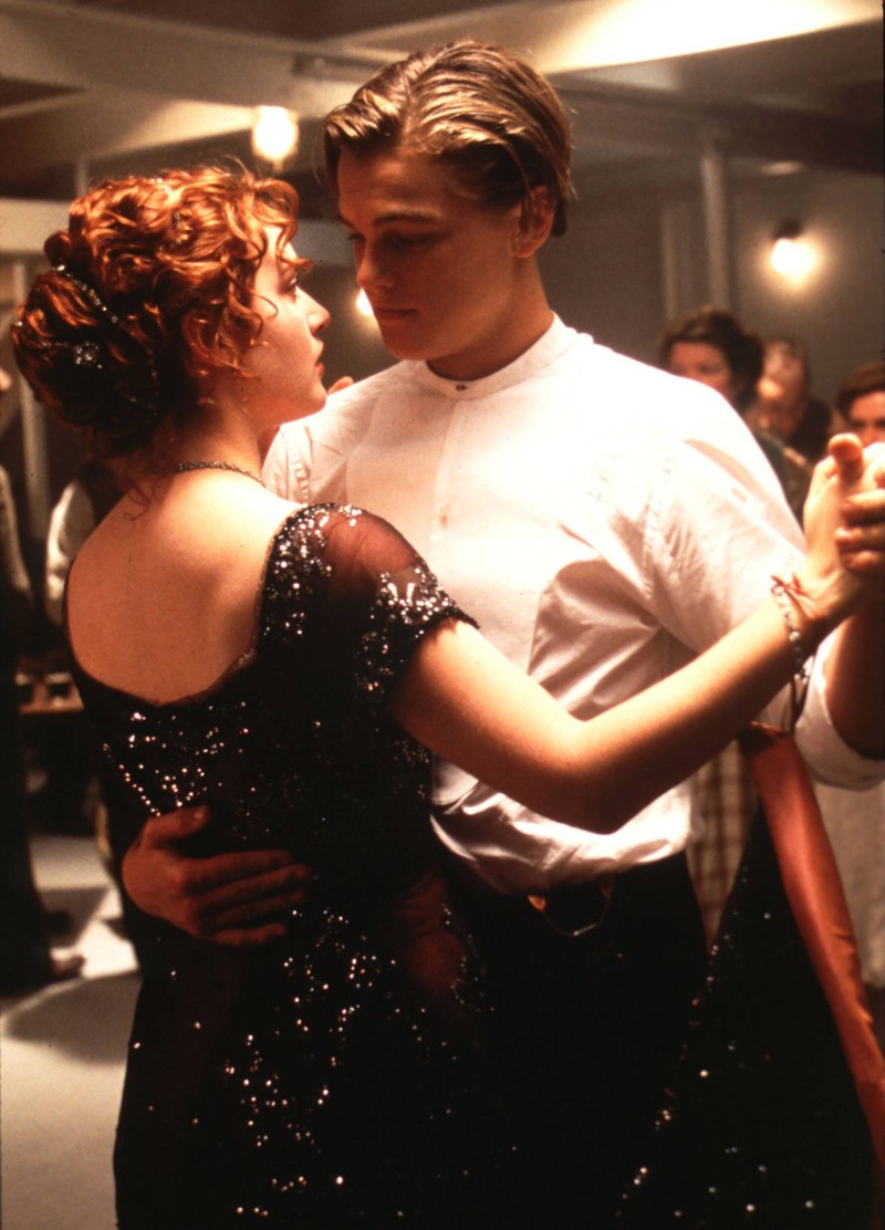Jack und Rose tanzten zusammen im FIlm Titanic