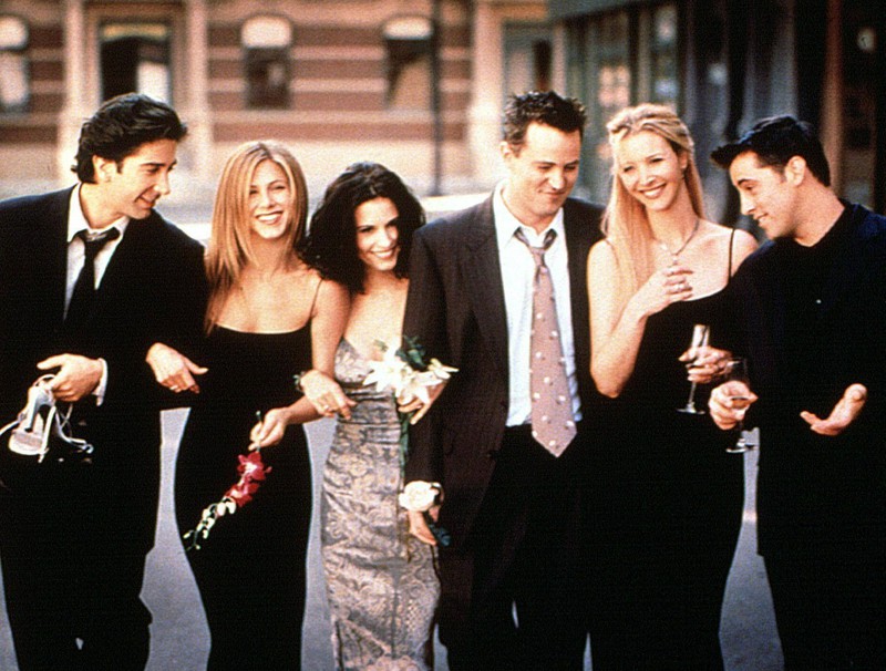 Die Serie „Friends” war eine Sitcom, die ab 1994 im Fernsehen lief