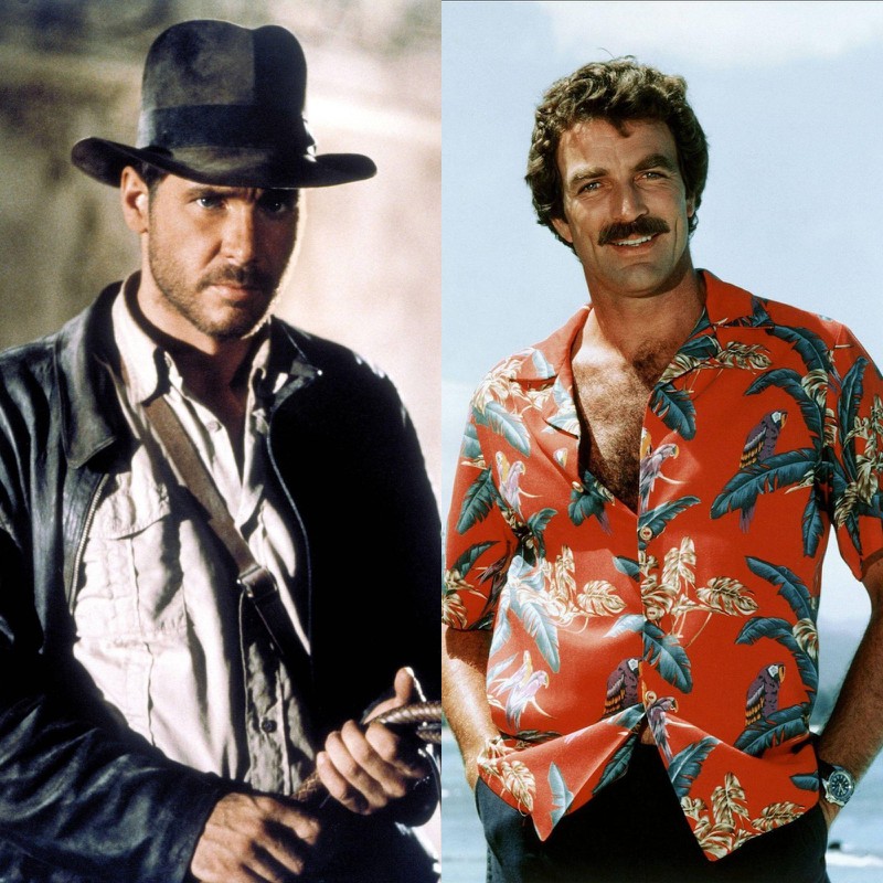 Tom Selleck sollte anstelle von Harrison Ford „Indiana Jones“ spielen.