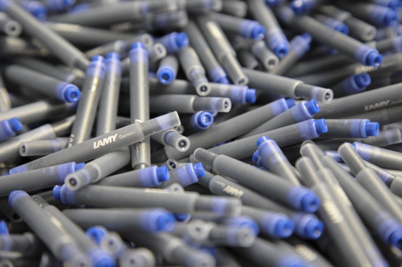 Lamy-Patronen haben die Grundschüler damals oft verwendet.