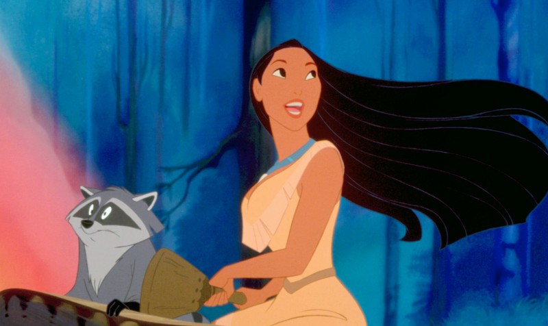 Pocahontas Begleiter war ein kleiner Waschbär