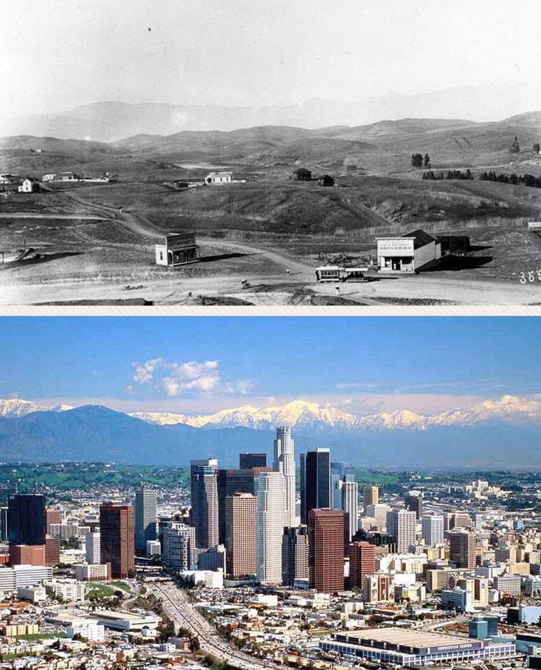 Los Angeles sah früher ganz anders aus