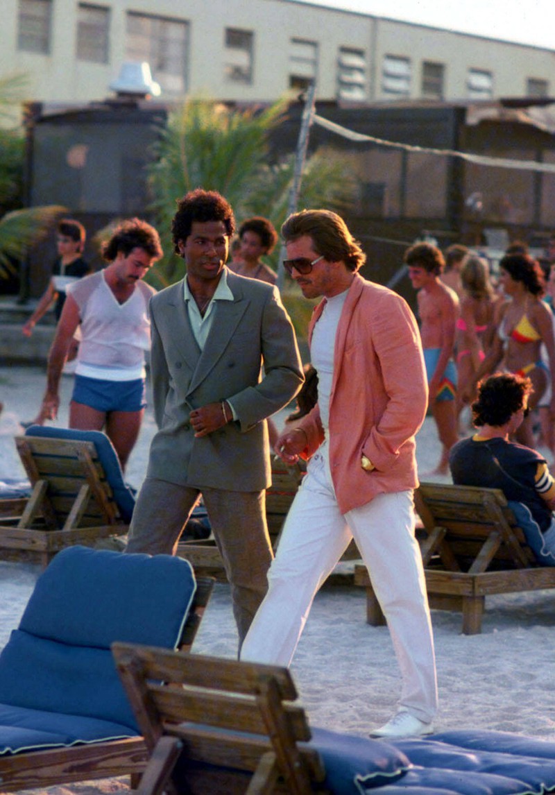 Don Johnson und Philip Michael Thomas wurden mit „Miami Vice" weltberühmt.