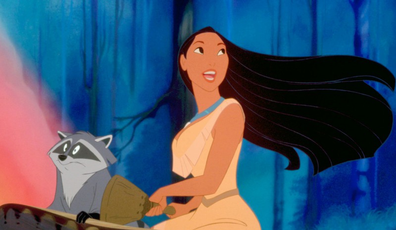 Darstellung von Pocahontas