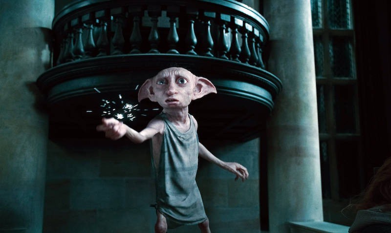 Dobby ist dank Harry Potter ein freier Elf.
