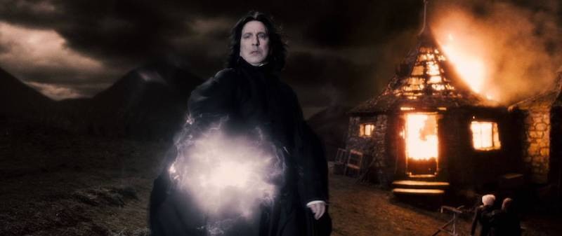 Severus Snape beschützte Harry Potter die ganze Zeit.