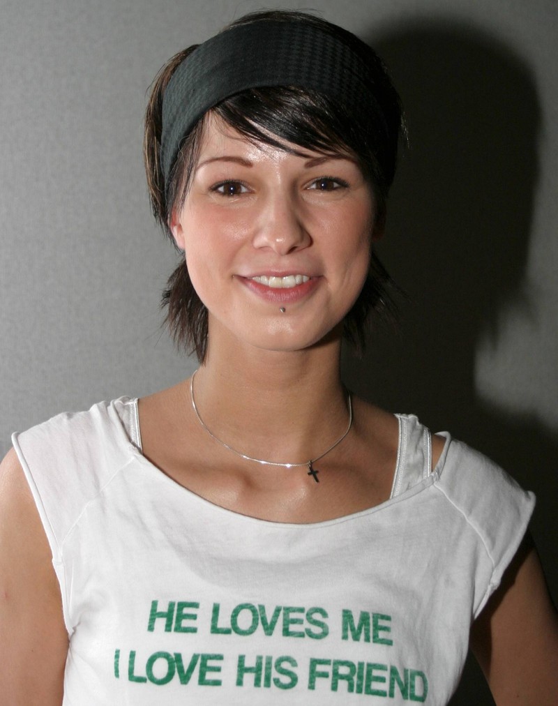 Christina Stürmer, bekannte Sängerin, im Jahre 2004