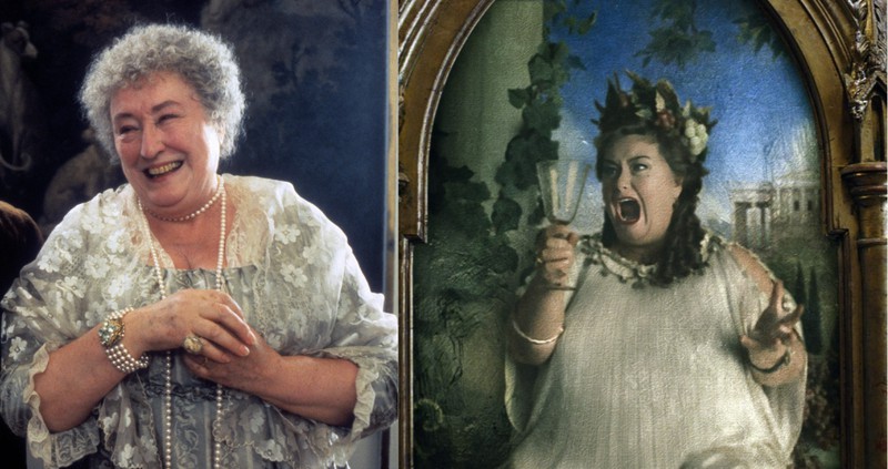 Die Fette Dame auf dem gleichnamigen Portrait wurde von zwei verschiedenen Darstellerinnen gespielt.