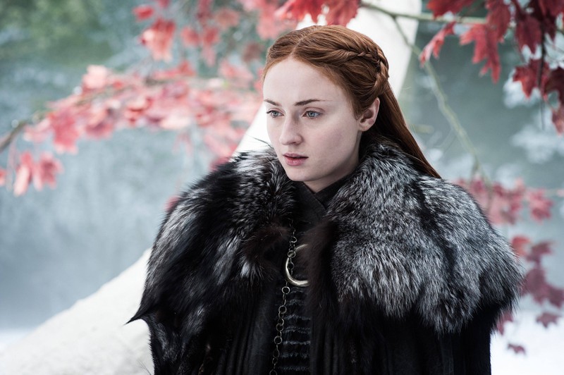 Sophie Turner spielte Sansa Stark in Game of Thrones.