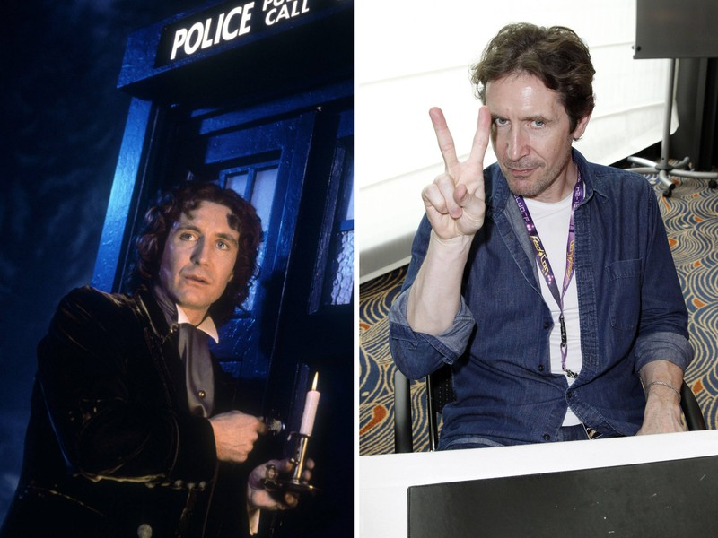 Zu sehen ist Paul McGann in seiner Rolle als achter „Doctor Who".