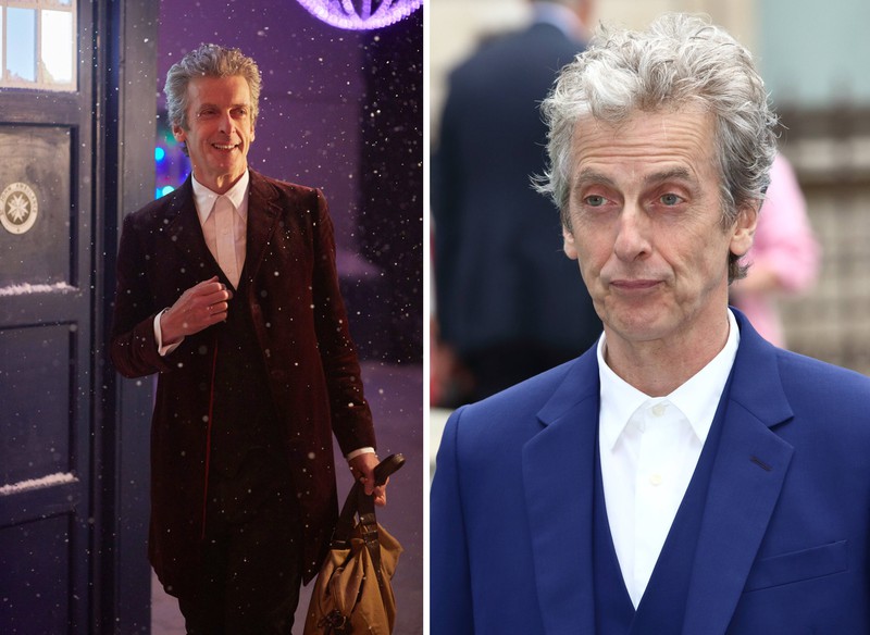 Zu sehen ist Peter Capaldi in seiner Rolle als zwölfter „Doctor Who".