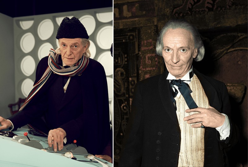 Zu sehen ist William Hartnell in seiner Rolle als erster „Doctor Who".