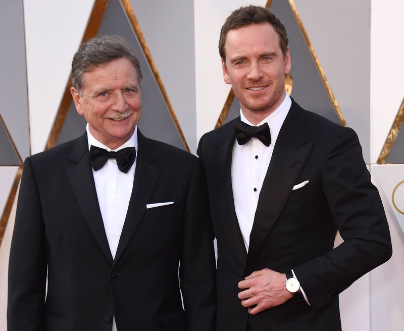 2016 begleitete Papa Josef seinen Sohn Michael zur Oscarverleihung.