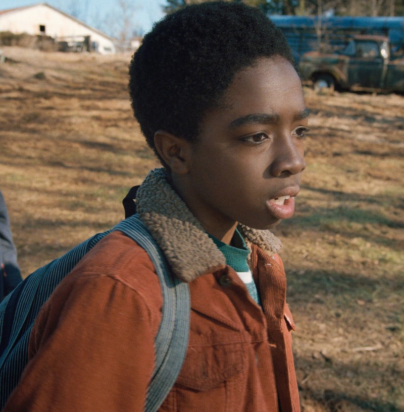 Auch die Figur „Lucas“ ist ein Freund der Clique von „Stranger Things“.