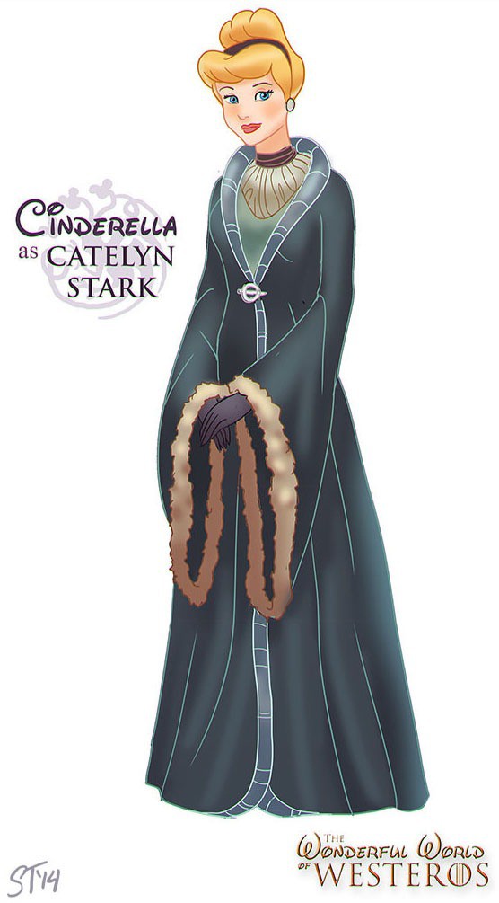 Cinderella könnte in die Rolle von Catelyn Stark schlüpfen.