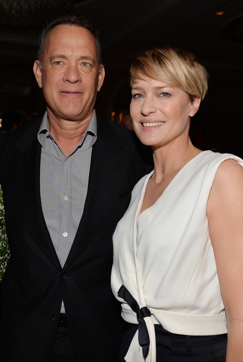 In „Forrest Gump“ standen Robin Wright und Tom Hanks zusammen vor der Kamera.