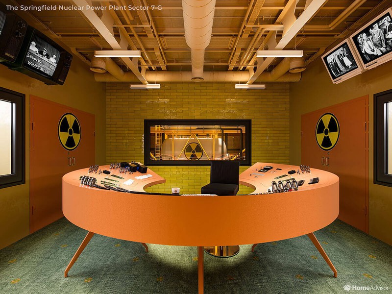 Homers Arbeitsplatz im Atomkraftwerk würde real so aussehen