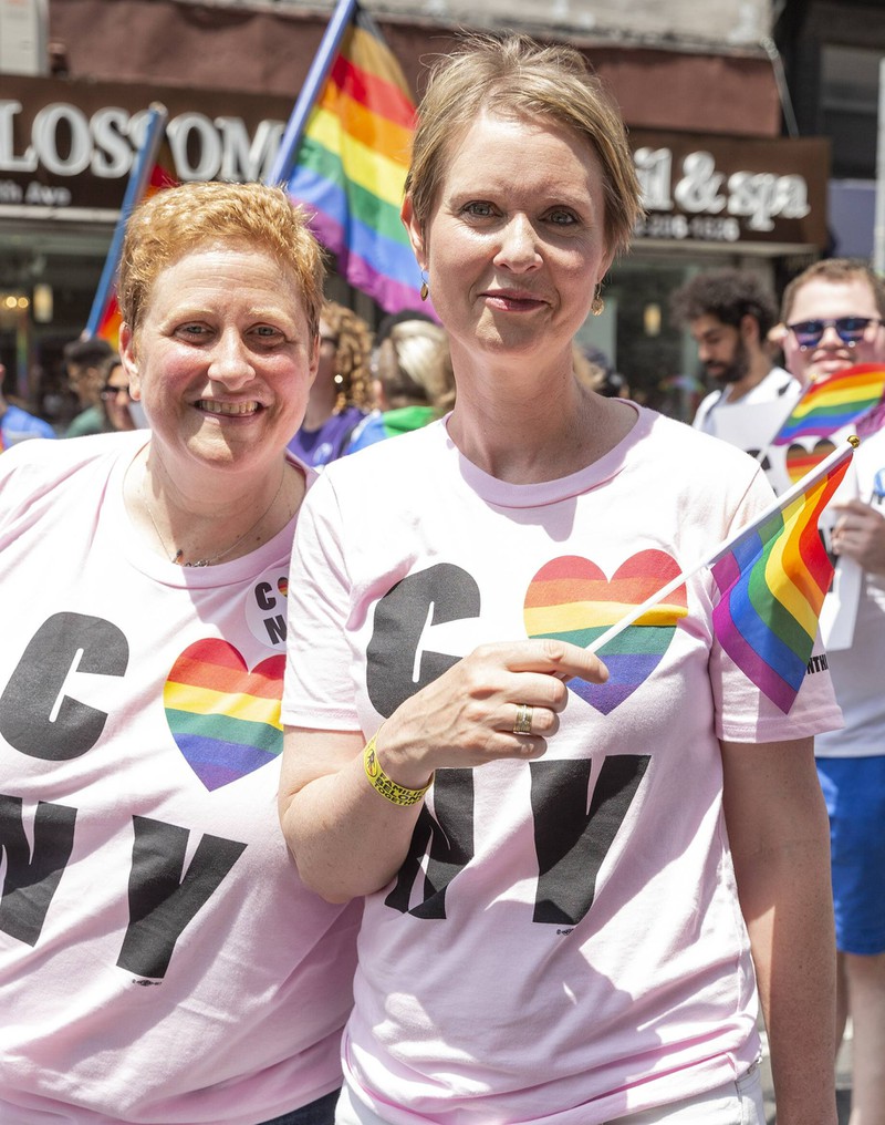 Cynthia Nixon und Christine Marinoni heirateten 2012.