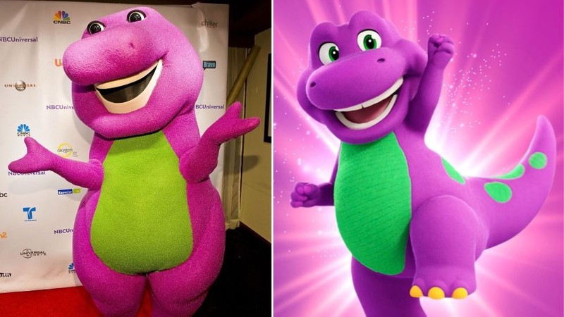Auch Barney hat ein Make-Over bekommen