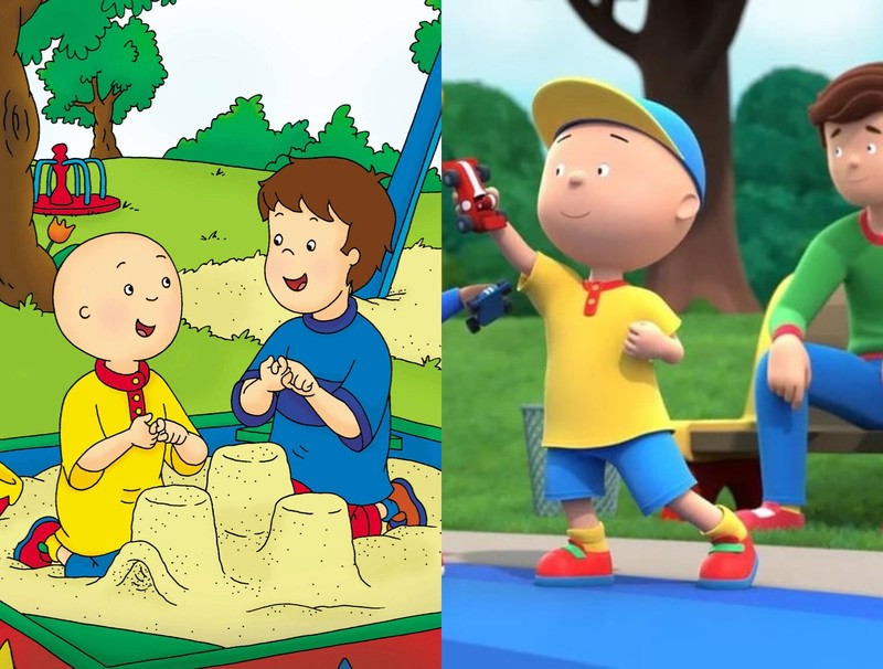 Die Kinderserie „Caillou“ hat inzwischen einen neuen Look.