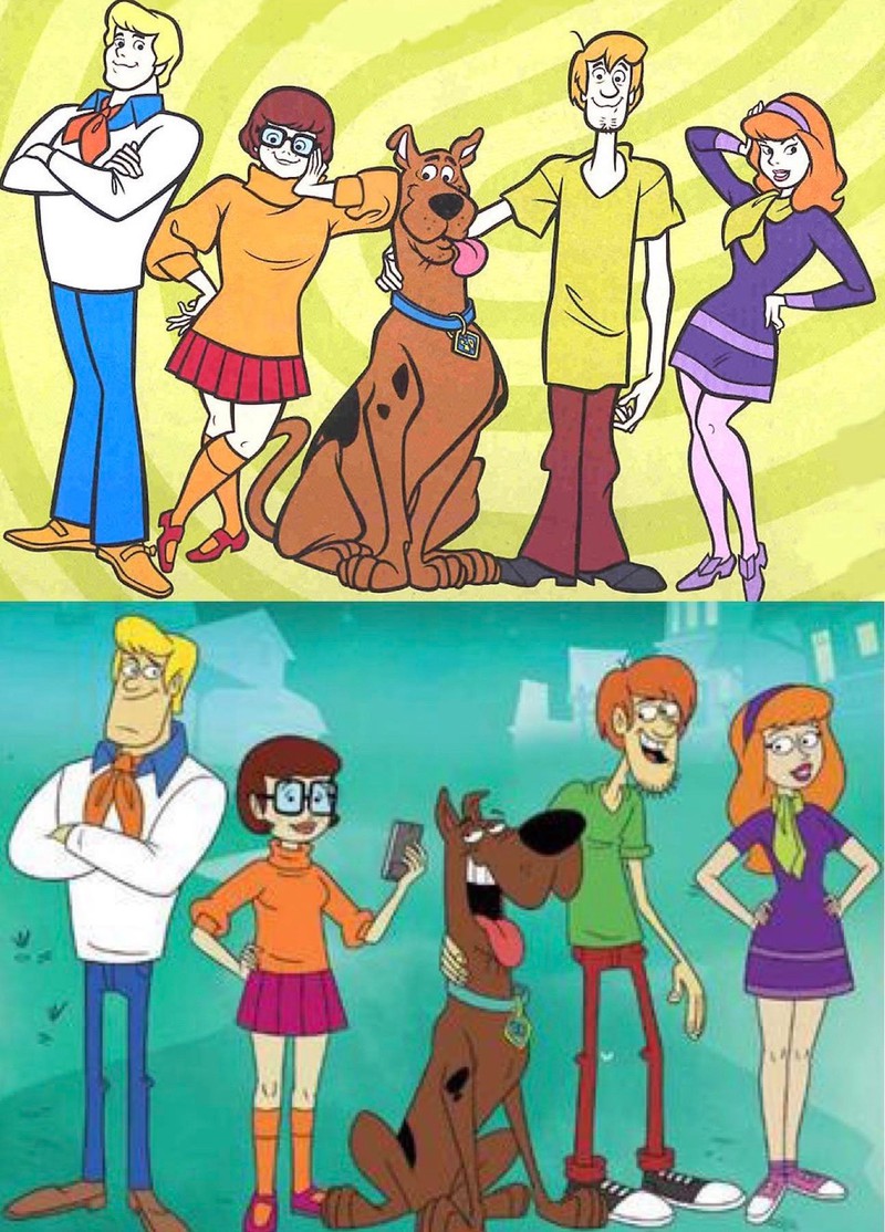 Scooby-Doo hat auch einen neuen Anstrich bekommen