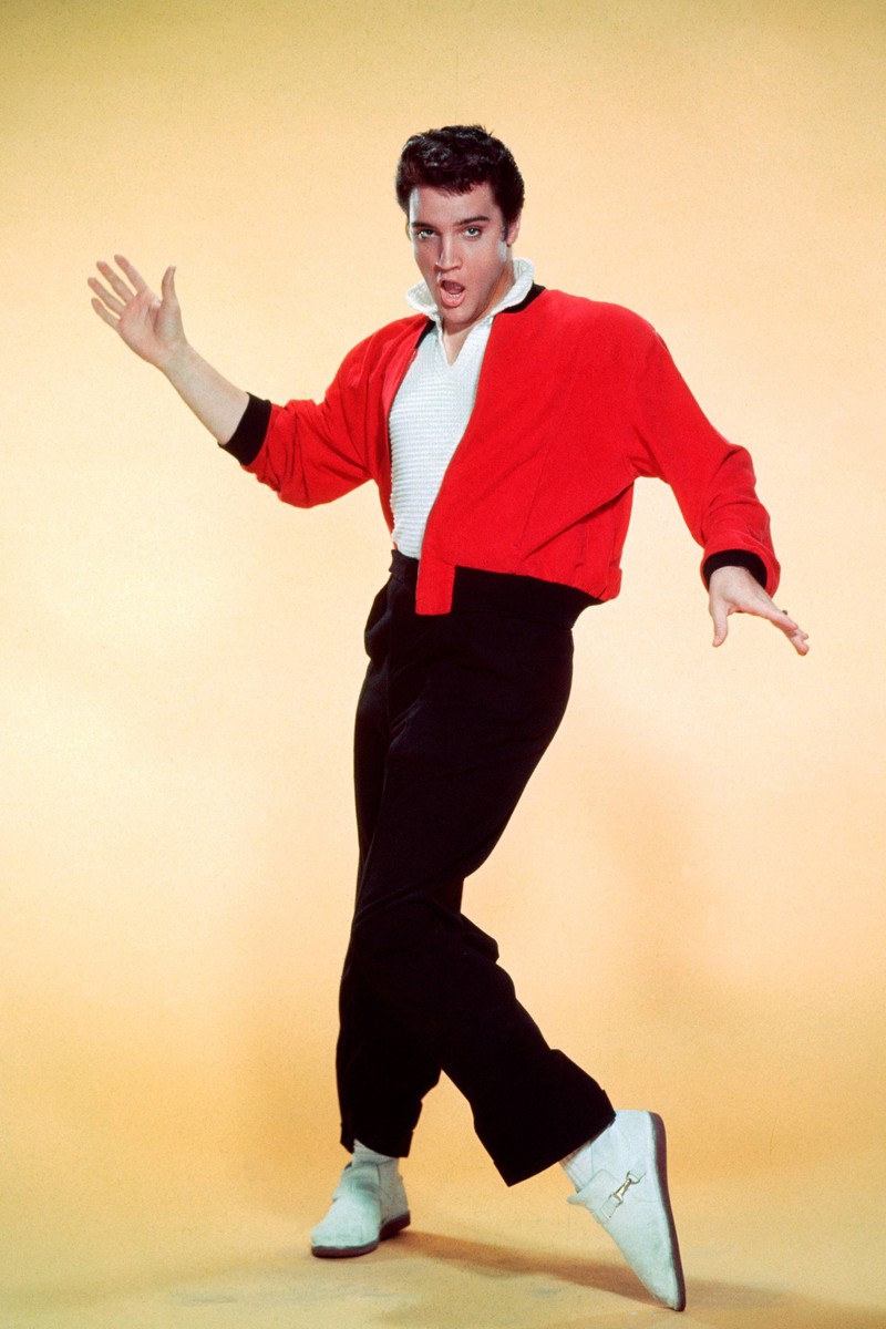 Elvis Presley hat ein paar deutsche Zeilen in seinen Songs.