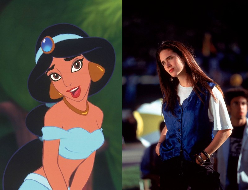 Auch „Jasmin“ aus „Aladdin" basiert auf einer realen Schauspielerin.