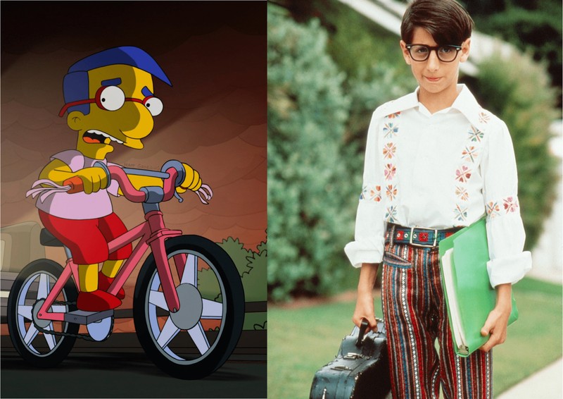 Der Charakter „Milhouse“ basiert auf dem Schauspieler Josh Savanio.