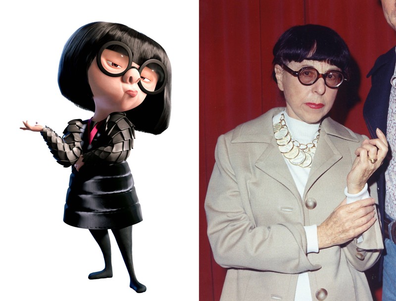 „Edna Mode“ aus dem Film „Die Unglaublichen" hat eine reale Vorlage.