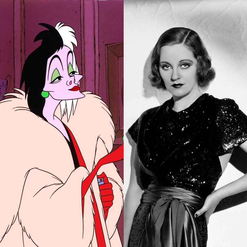 Tallulah Bankhead wurde zur Vorlage von „Cruella de Vil“.