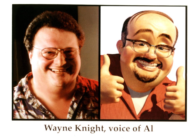 Wayne Knight spricht im Englischen den bösen „Al“ bei „Toy Story 2“.