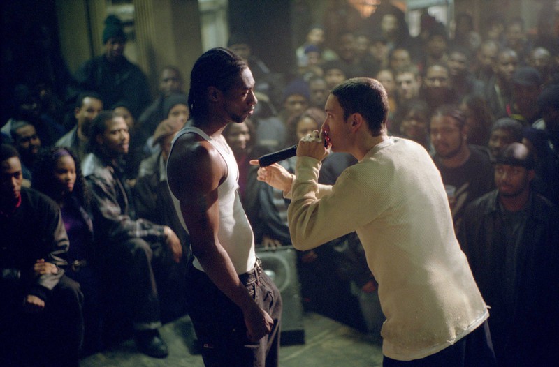 Der Film „8 Mile" mit Eminem kam 2002 heraus.