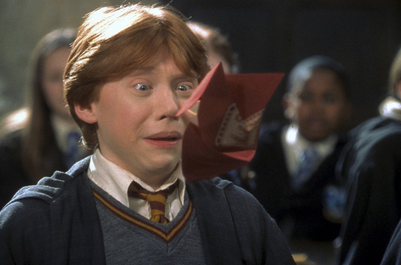 Ron Weasley wurde von Rupert Grint gespielt.