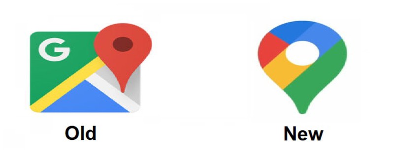 Aus Alt mach Neu: Das neue Logo von Google Maps stößt auf viel Kritik unter den Nutzern.