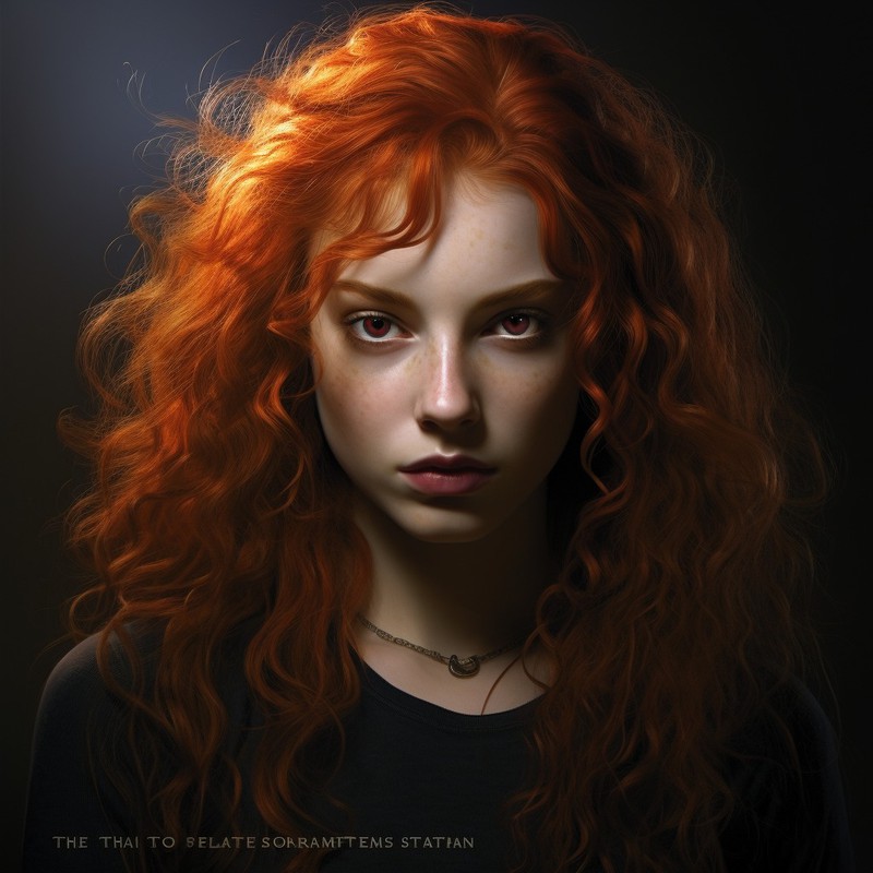 Victoria ist ein außergewöhnlicher Vampir, der mit seinen leuchtend roten Haaren aus der Masse hervorsticht.