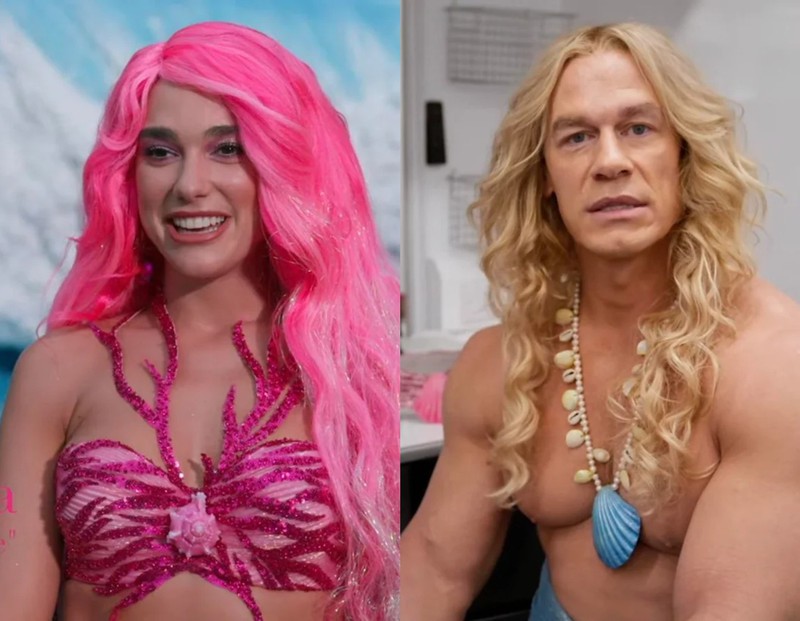 Dua Lipa und John Cena hatten beide einen Cameo-Auftritt im Film. Hast du sie erkannt?