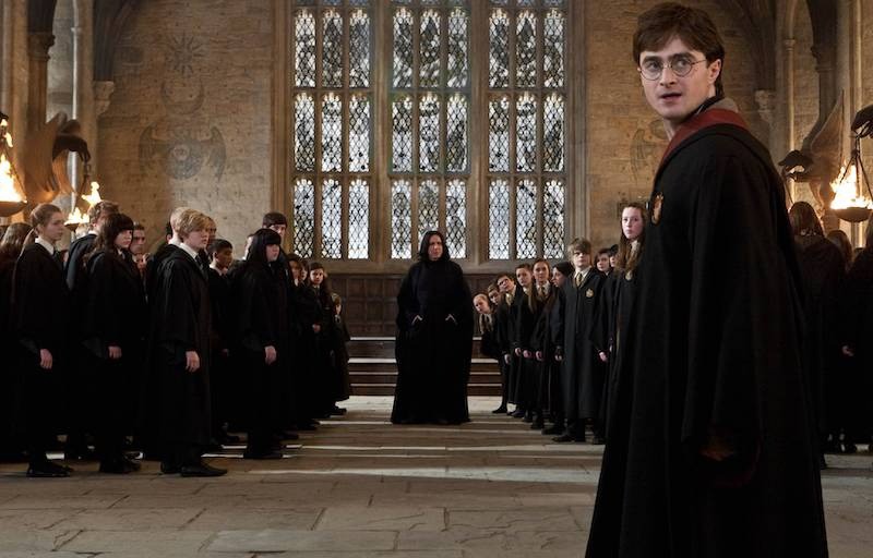 Harry Potter dachte bis zum Schluss, dass Snape auf der Seite von Voldemort spielt.