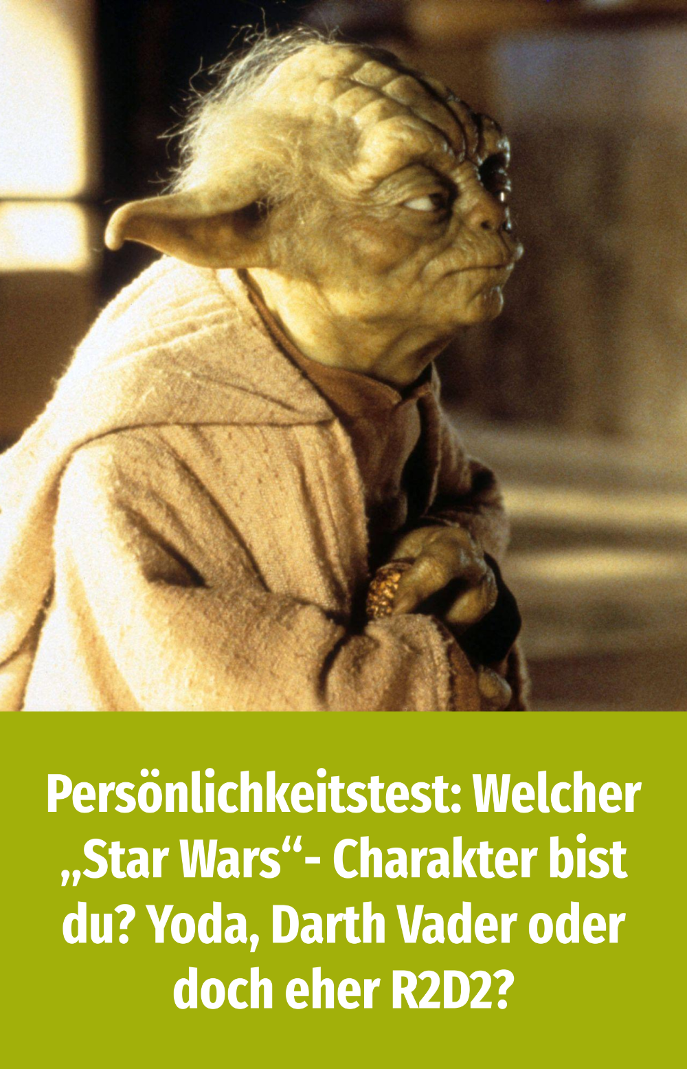 Welcher Star Wars Charakter Bin Ich Welcher „Star Wars“-Charakter bist du? Teste dich!