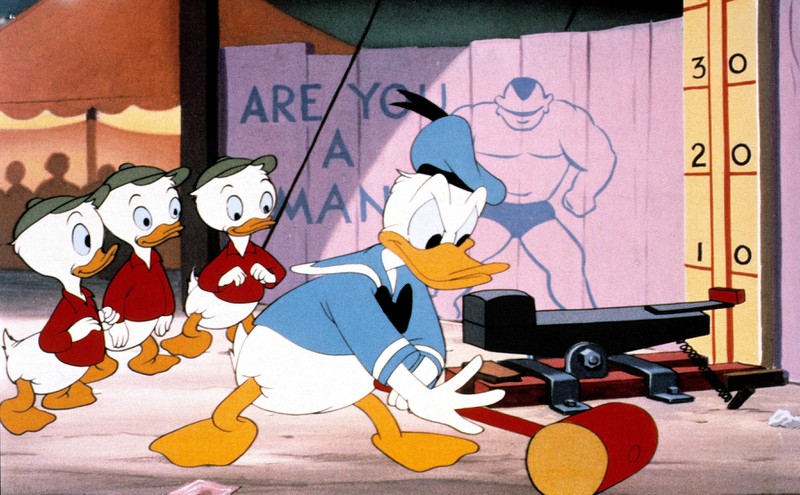 Donald Duck scheint seine Kriegserfahrungen in  „DuckTales“ zu verarbeiten.