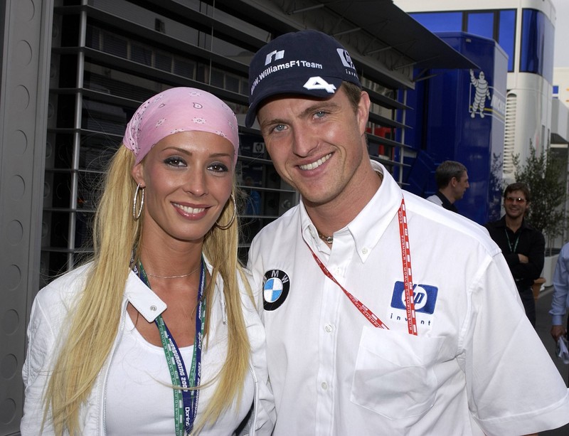 2001 war Cora Schumacher mit Sohn David schwanger.