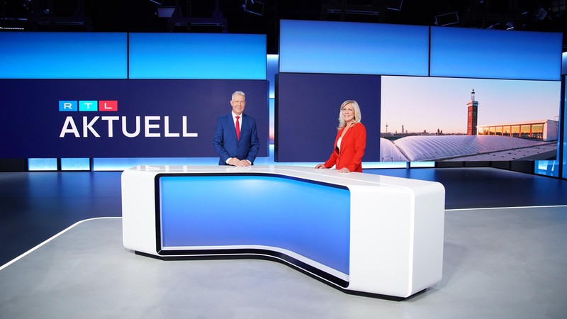 Peter Kloeppel und Ulrike von der Groeben verabschieden sich von „RTL Aktuell“