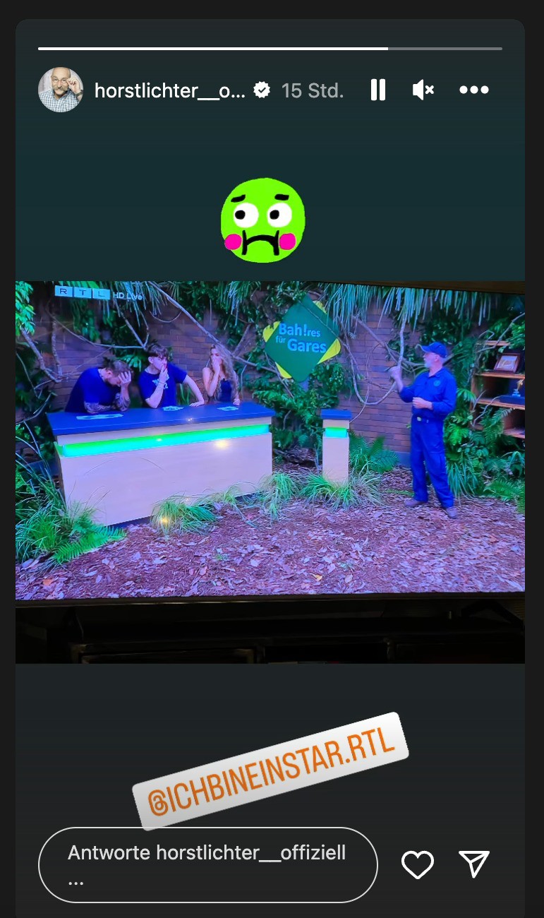 Horst Lichter meldet sich auf Instagram zu Wort.